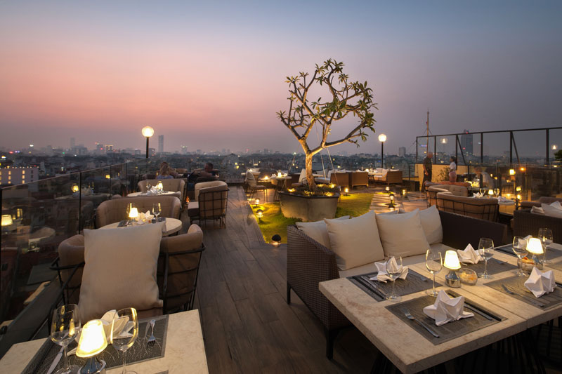 quán ăn rooftop - Hình 3
