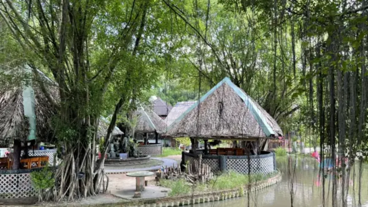 quán ăn sân vườn hóc môn - Hình 2