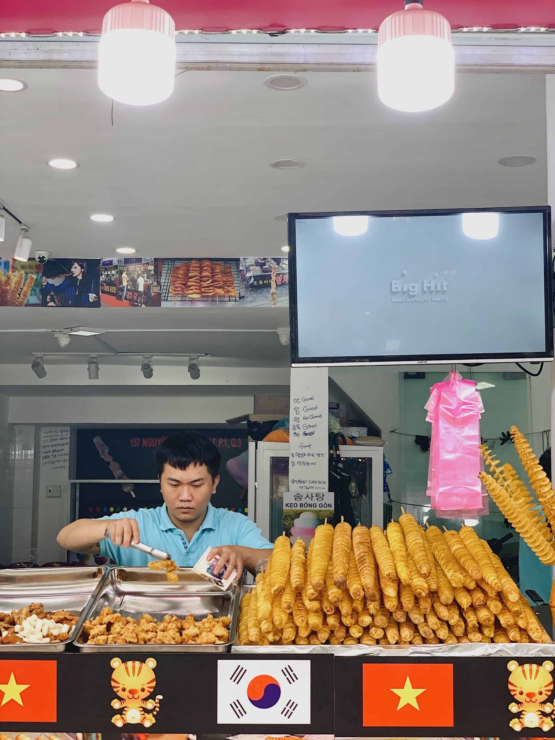 quán ăn vặt hàn quốc - Hình 5