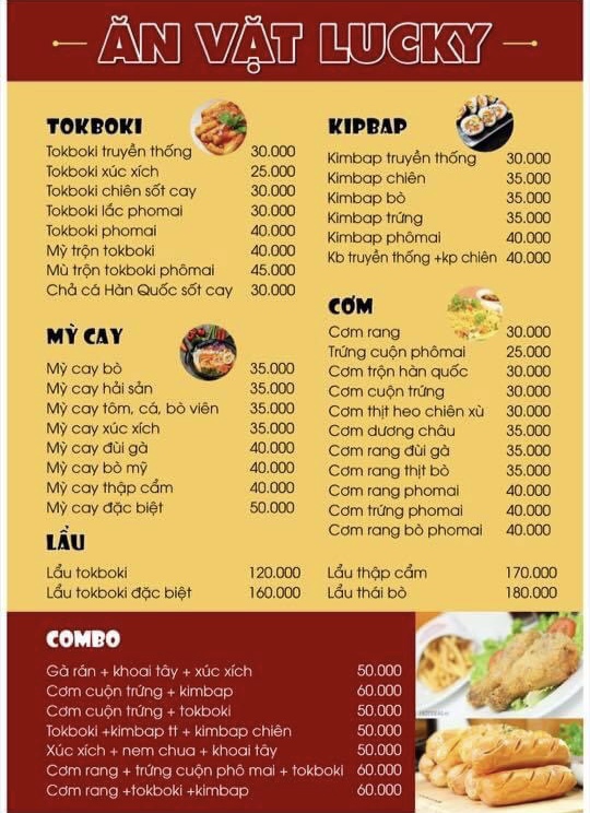 quán ăn vặt lucky - Hình 3