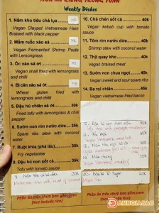 quán đồ ăn chay của phạm hồng phước