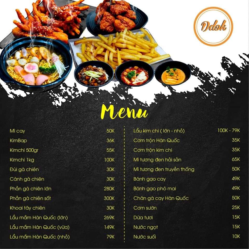 quán đồ ăn hàn quốc giá rẻ - Hình 3