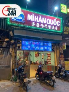 quán đồ ăn hàn quốc ngõ kim mã