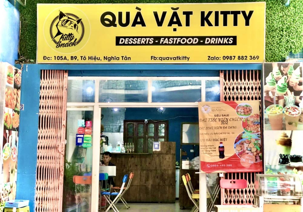 quán đồ ăn vặt mẹ ong tô hiệu - Hình 2