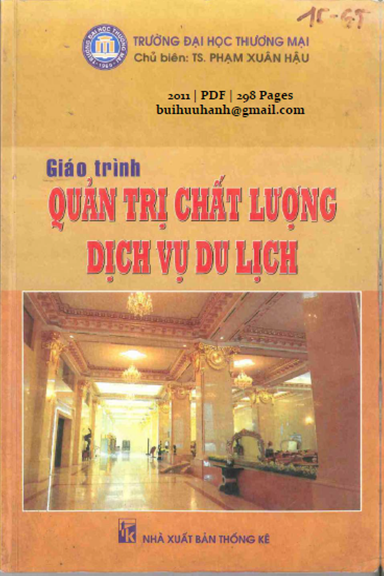 quản trị chất lượng dịch vụ du lịch - Hình 1