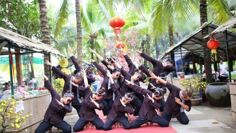 review khu du lịch lan vương bến tre - Hình 3