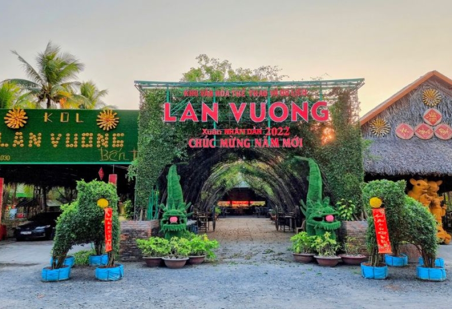 review khu du lịch lan vương bến tre - Hình 5