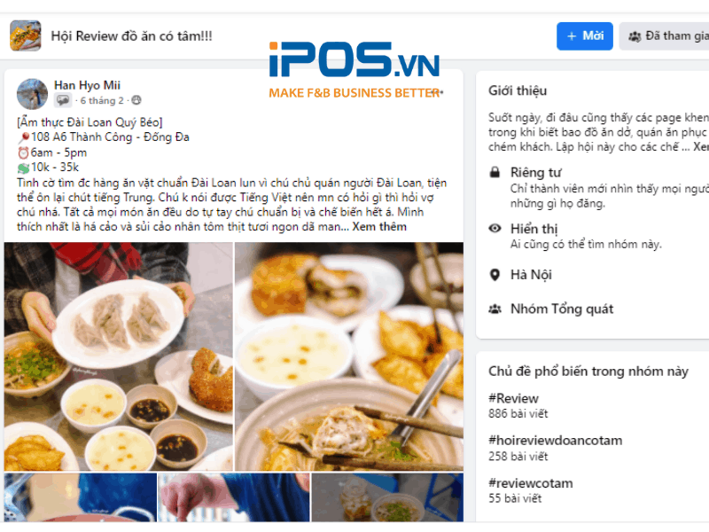 review nhà hàng quán ăn - Hình 3