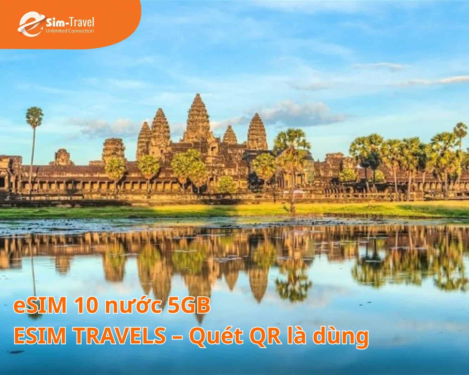 sim du lịch 10 nước 5gb - Hình 1