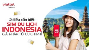 sim du lịch indonesia