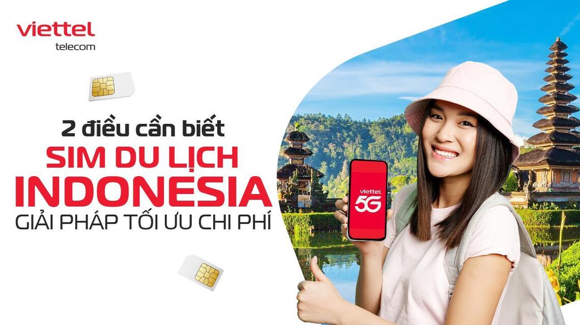 sim du lịch indonesia - Hình 1