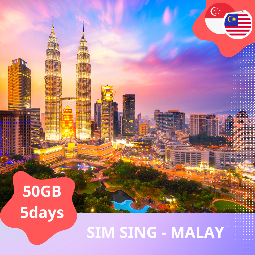 sim du lịch singapore malaysia - Hình 2