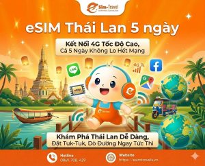 sim du lịch thái lan 5 ngày