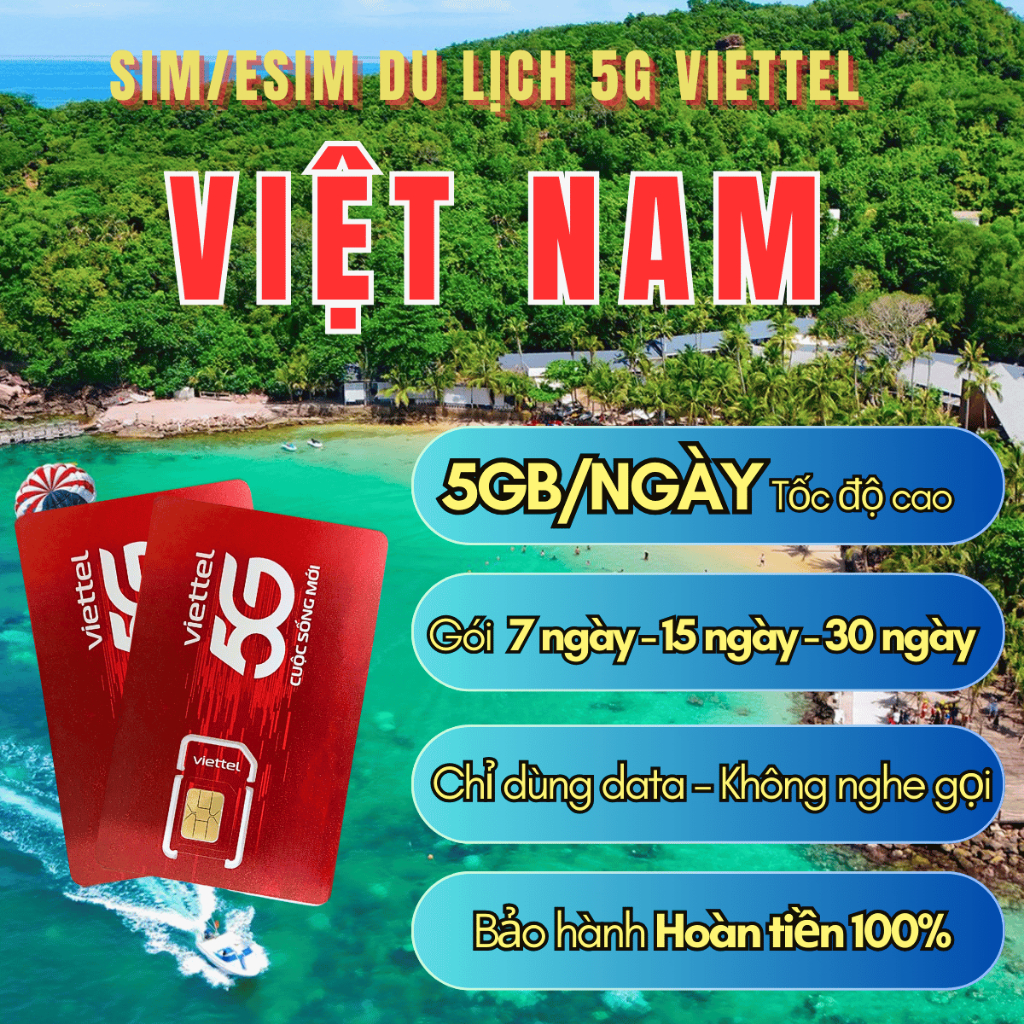sim du lịch việt nam 1 tháng - Hình 5
