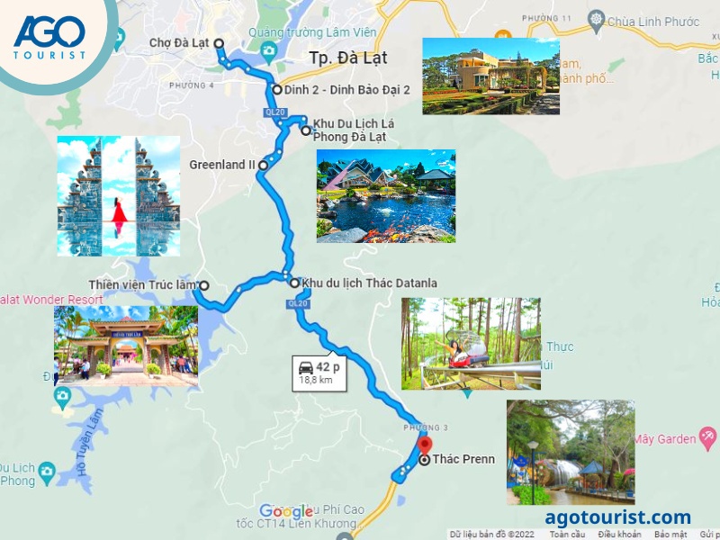 sơ đồ du lịch đà lạt - Hình 4