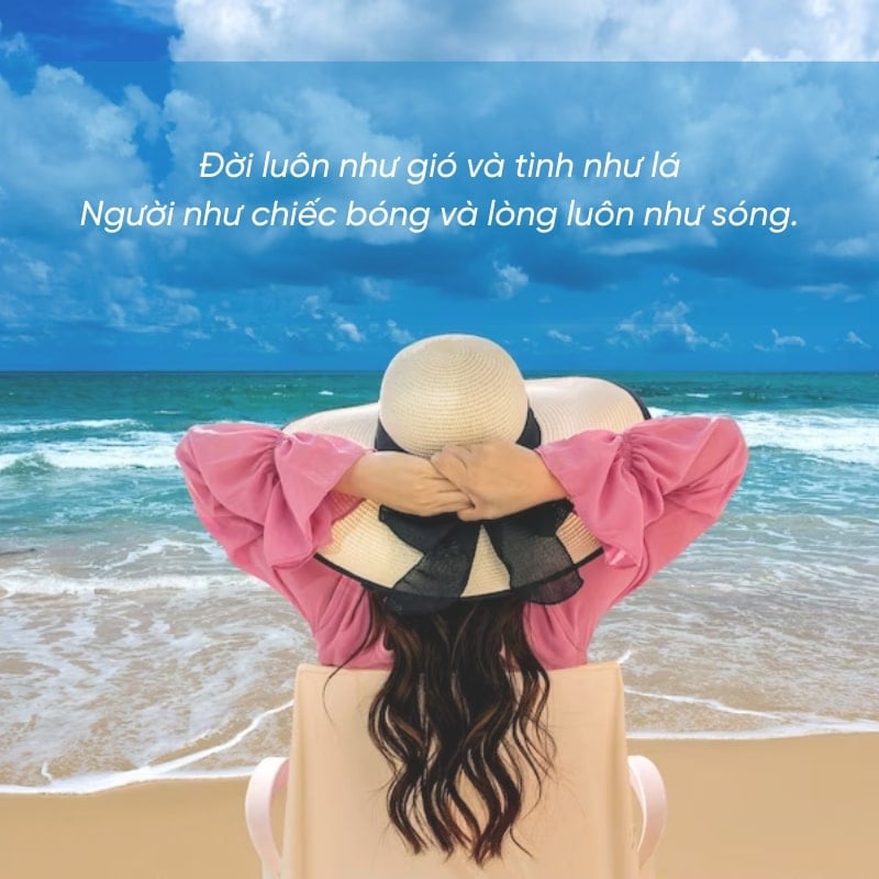stt du lịch biển hài hước - Hình 3