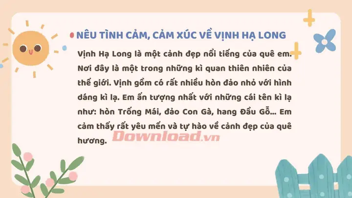 tả khu du lịch bửu long lớp 5 - Hình 2