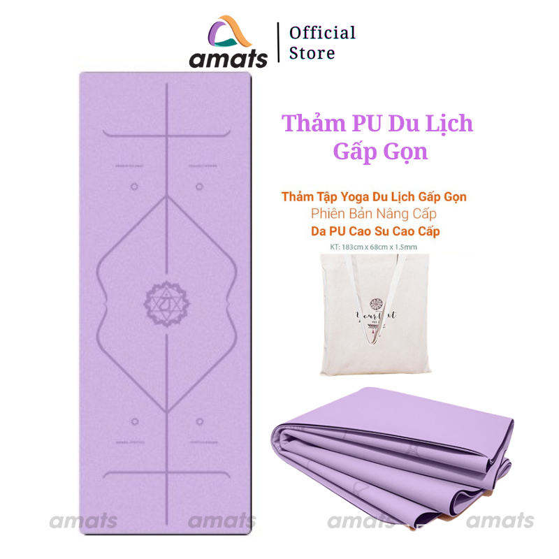 thảm yoga du lịch gấp gọn - Hình 3