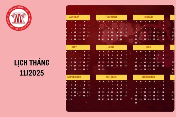 tháng 11 âm lịch 2025 đủ hay thiếu - Hình 1