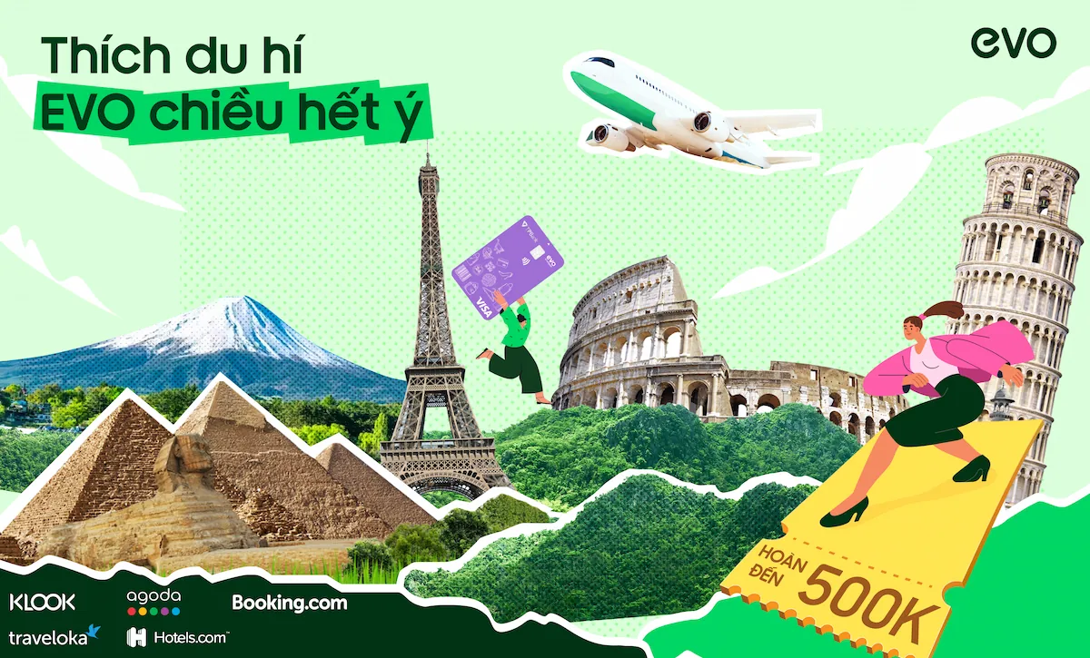 thẻ tín dụng hoàn tiền du lịch - Hình 1