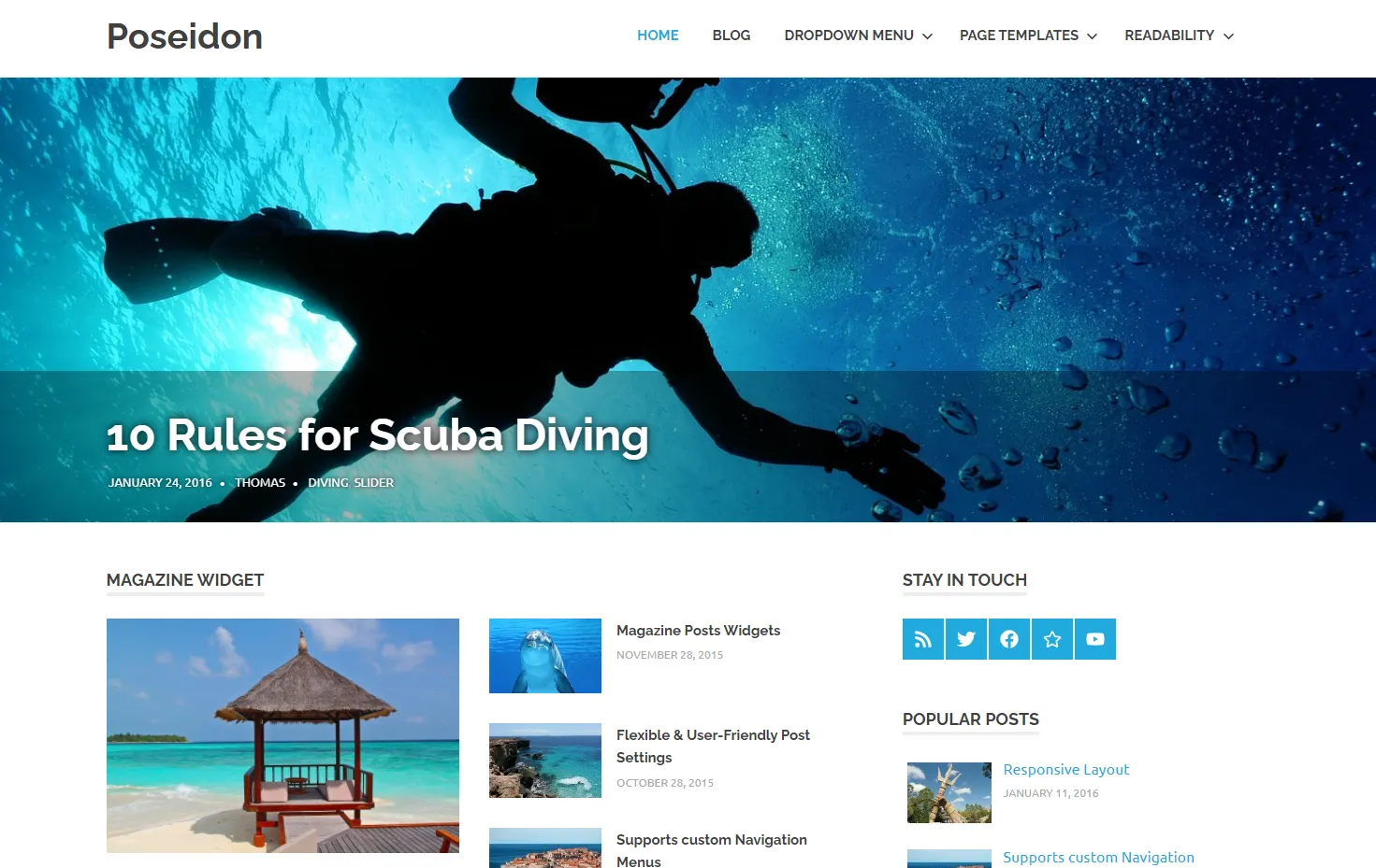 theme wordpress du lịch - Hình 2