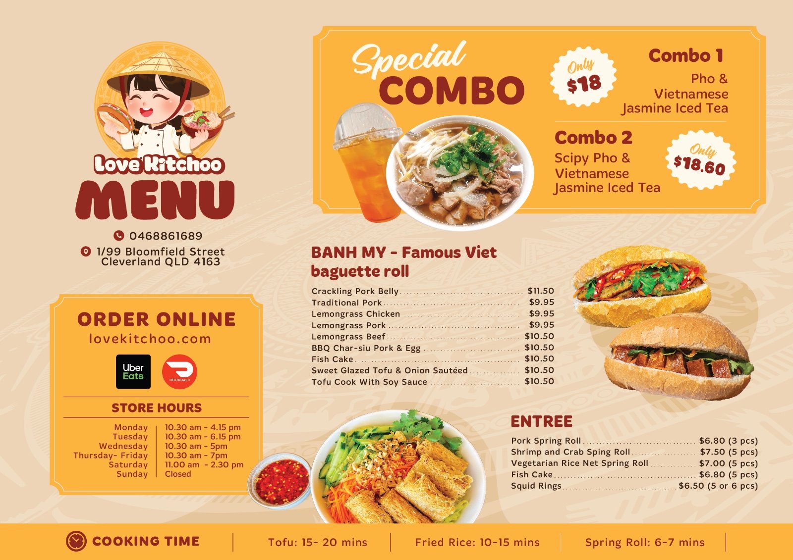 thiết kế menu quán ăn - Hình 1