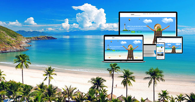 thiết kế website du lịch chuẩn seo - Hình 2