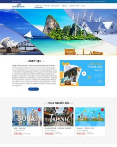 thiết kế website du lịch chuyên nghiệp