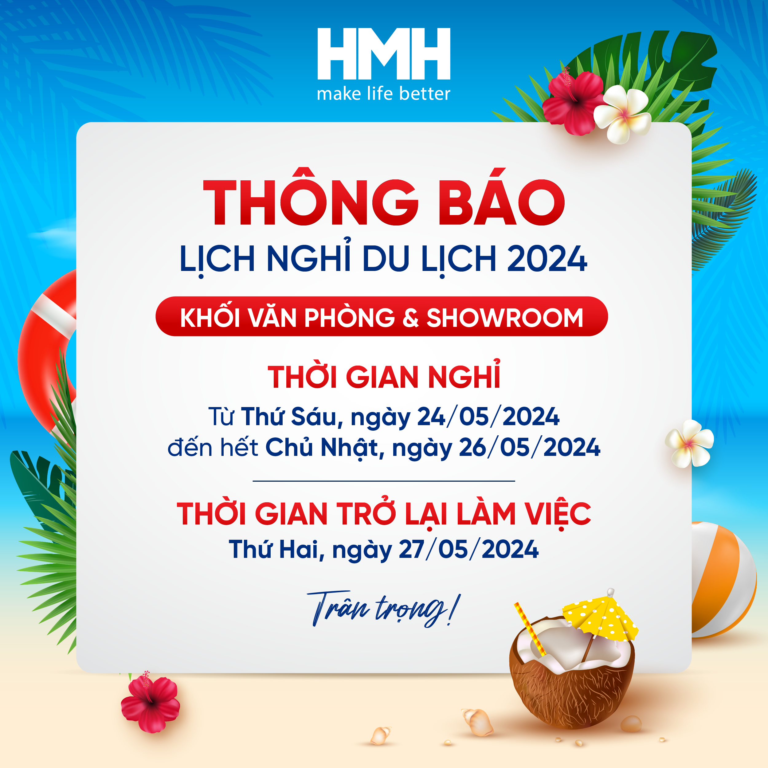 thông báo nghỉ du lịch hè - Hình 3