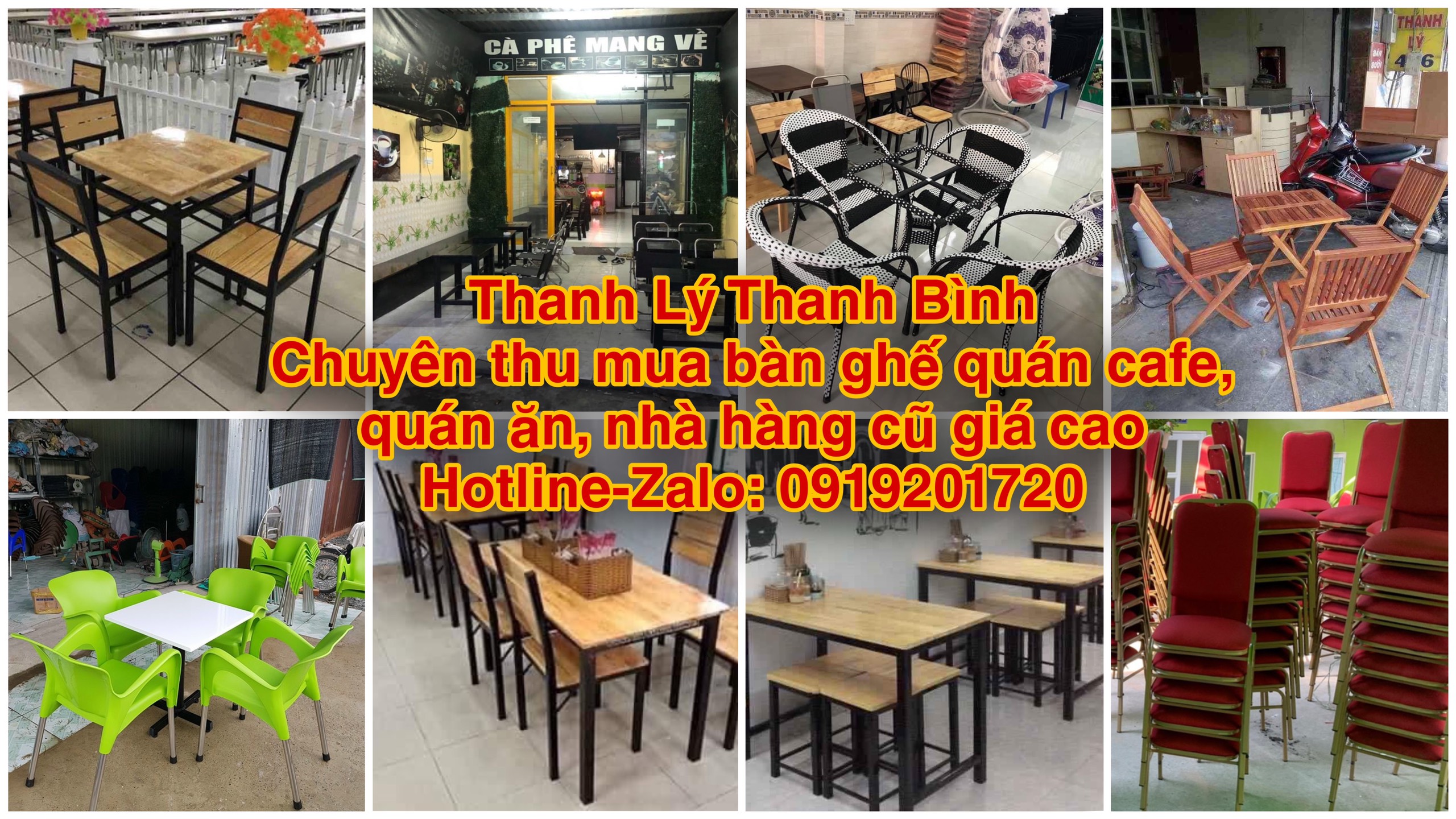 thu mua bàn ghế quán ăn - Hình 5