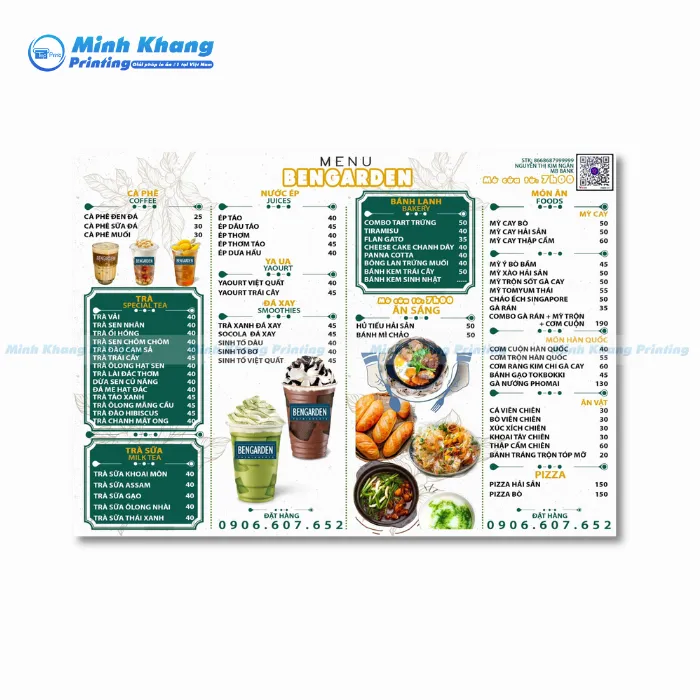 thực đơn ăn sáng quán ca phê - Hình 4