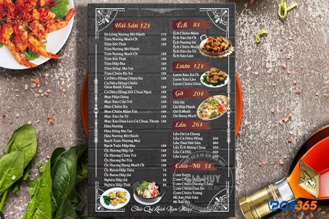 thực đơn món ăn quán nhậu - Hình 3
