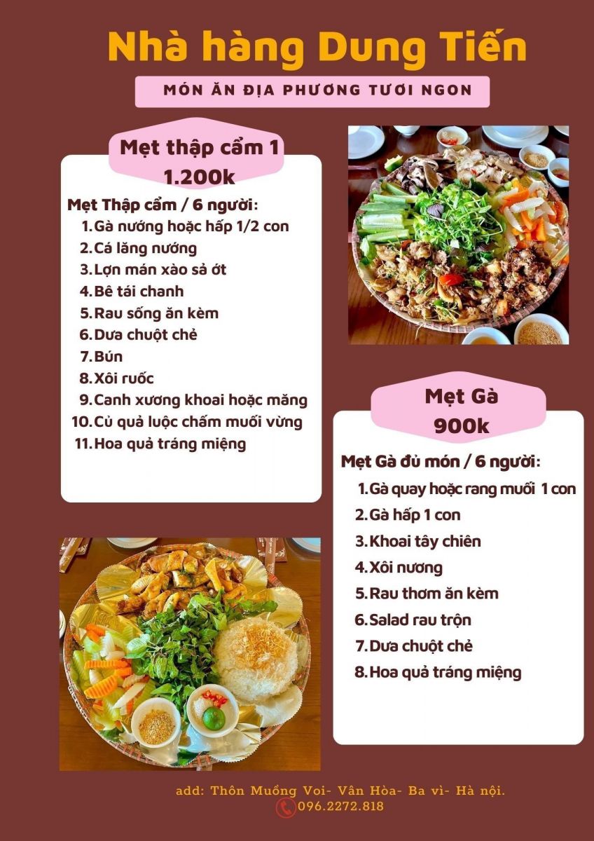 thực đơn nhà hàng quán ăn ngon - Hình 2