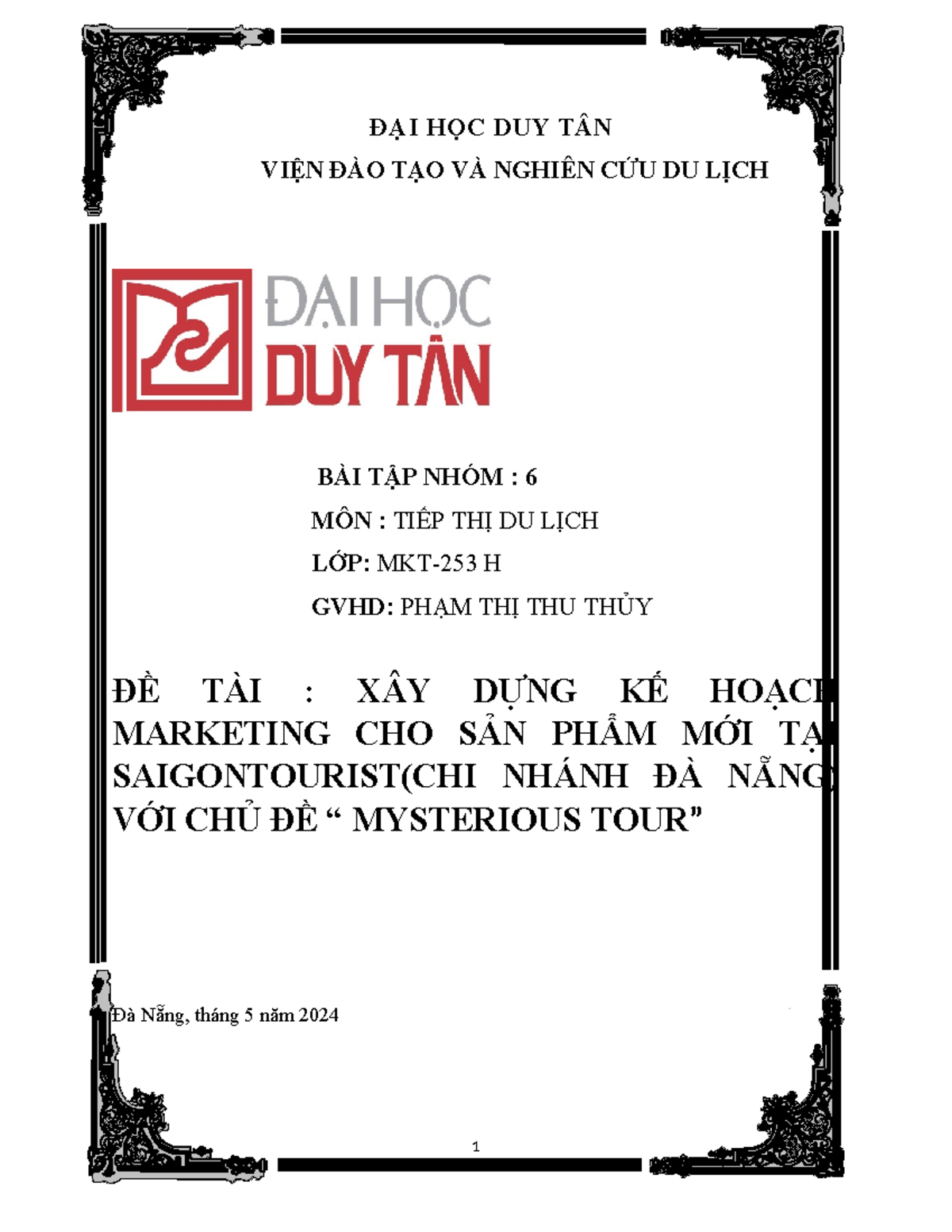 tiếp thị du lịch dtu - Hình 2