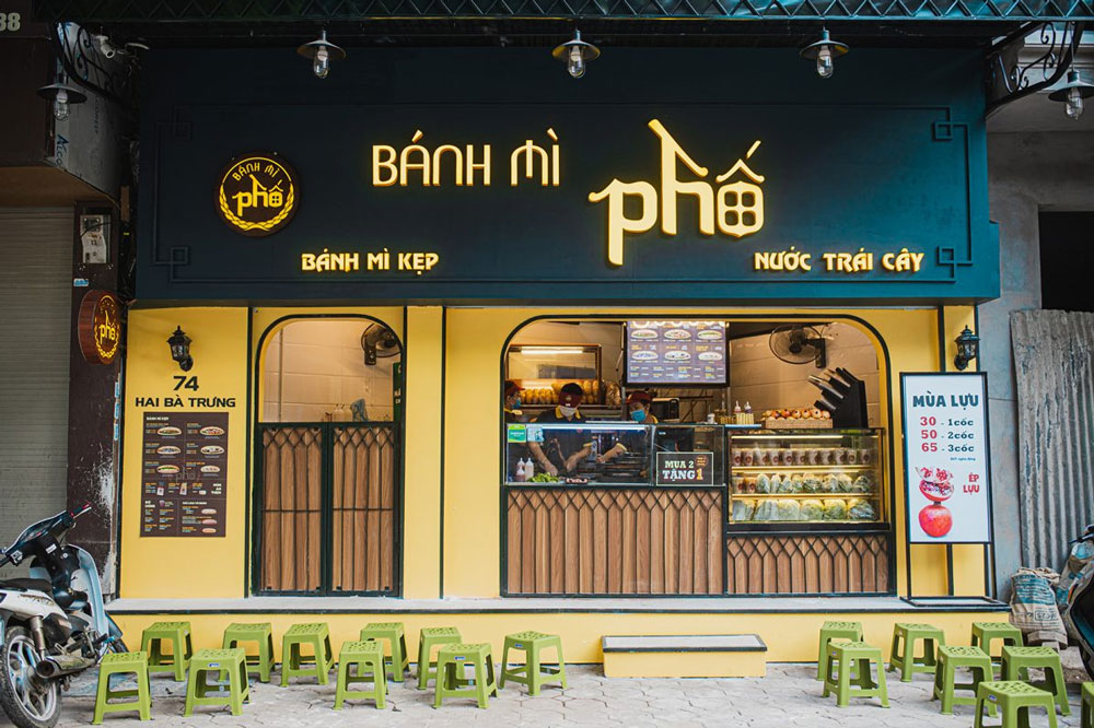 tổng hợp bảng hiệu quán ăn - Hình 1