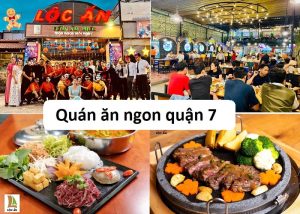 tổng hợp các quán ăn tại quận 7