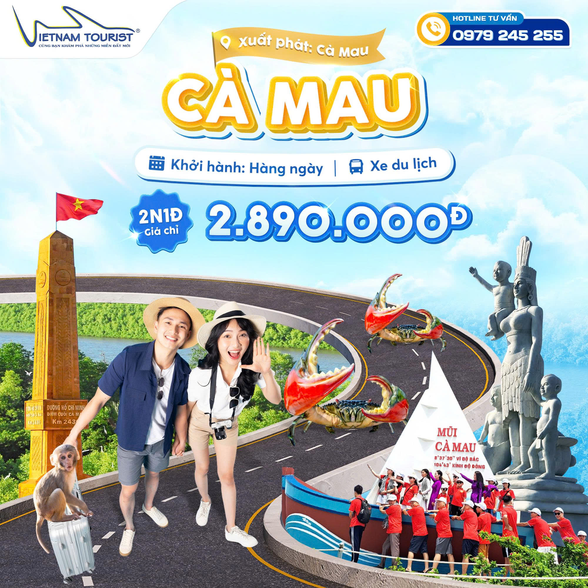 tour du lịch 1 ngày tại cà mau - Hình 4