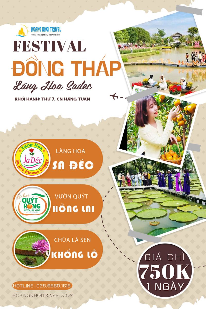 tour du lịch 1 ngày tại đồng tháp - Hình 1