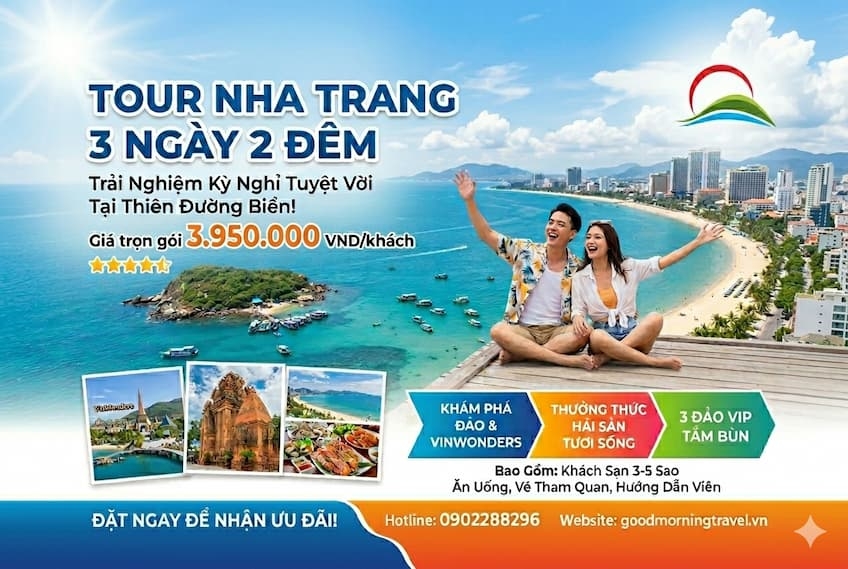 tour du lịch 3 ngày 2 đêm nha trang - Hình 5