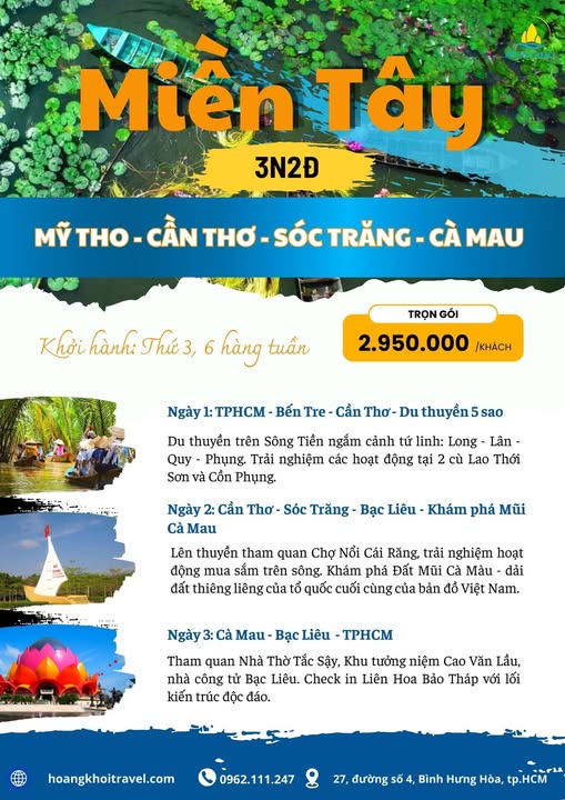 tour du lịch 3 ngày tại cà mau - Hình 5
