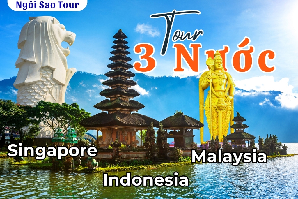 tour du lịch 3 nước singapore malaysia indonesia - Hình 5