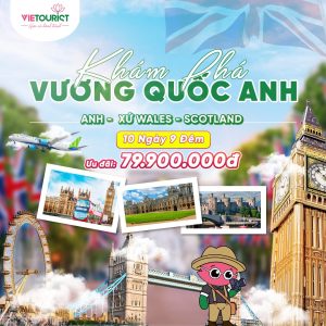 tour du lịch anh quốc 10 ngày