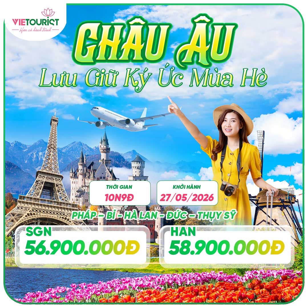 tour du lịch châu âu 10 ngày - Hình 2