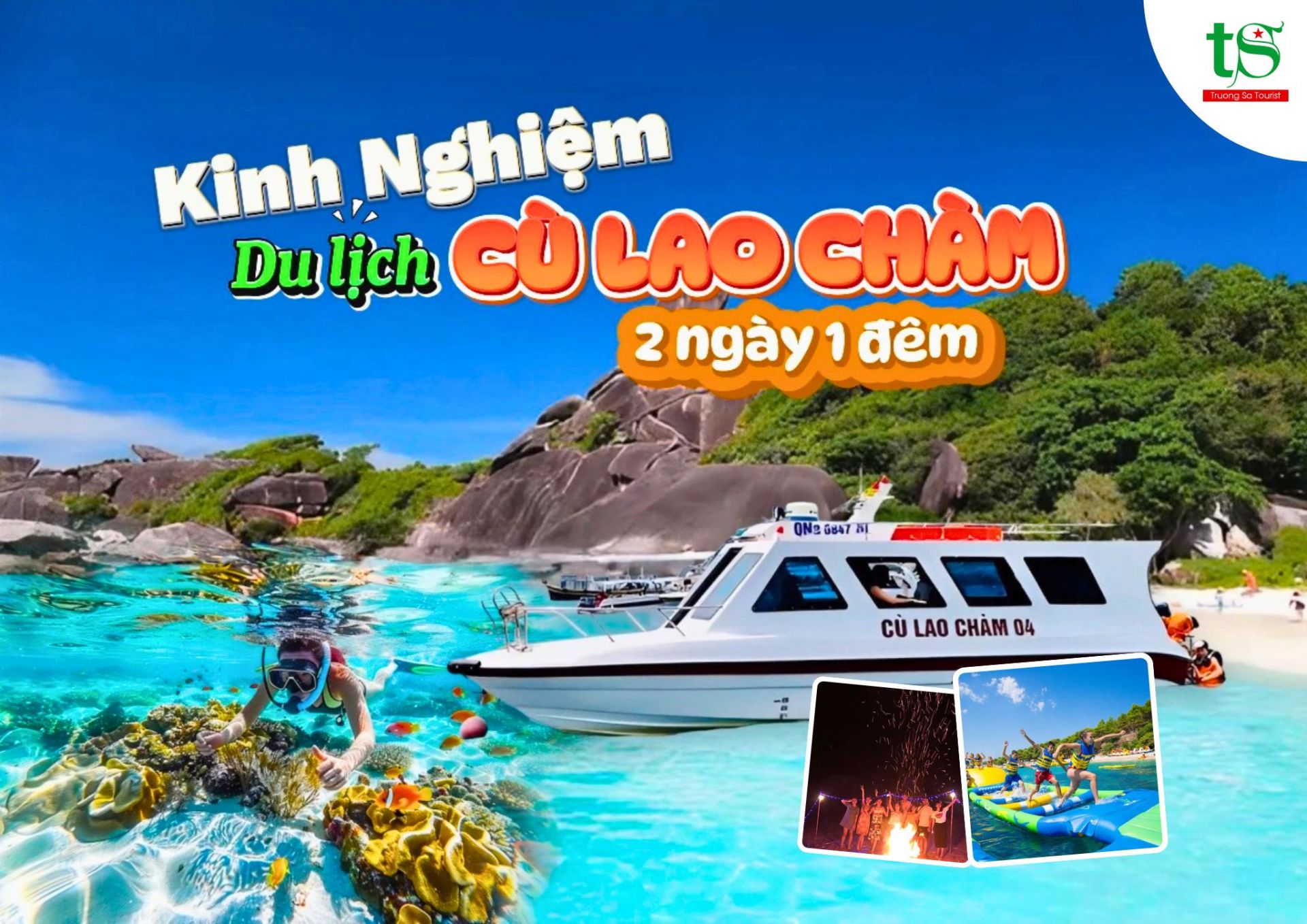 tour du lịch cù lao chàm 2 ngày 1 đêm - Hình 1