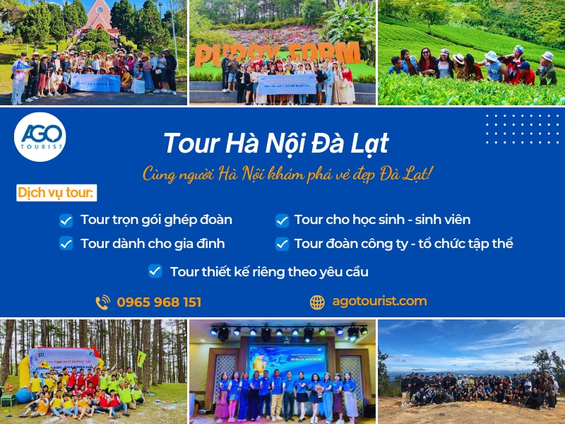 tour du lịch hà nội đà lạt - Hình 2