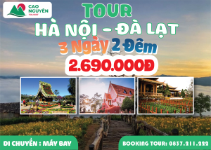 tour du lịch hà nội đà lạt
