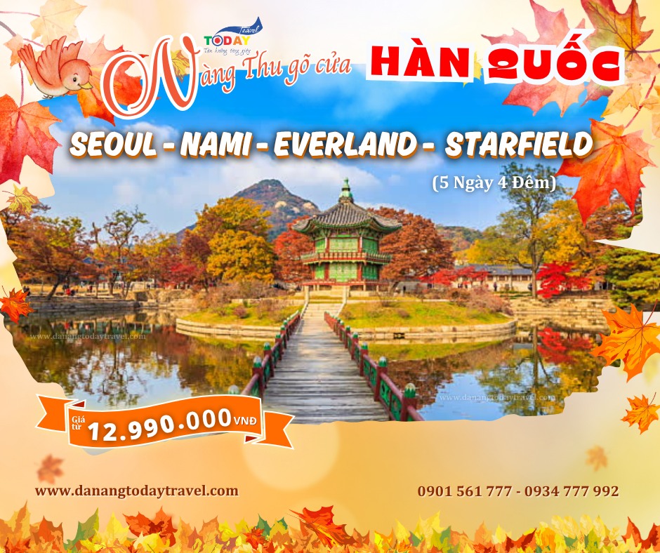 tour du lịch hàn quốc từ đà nẵng - Hình 5