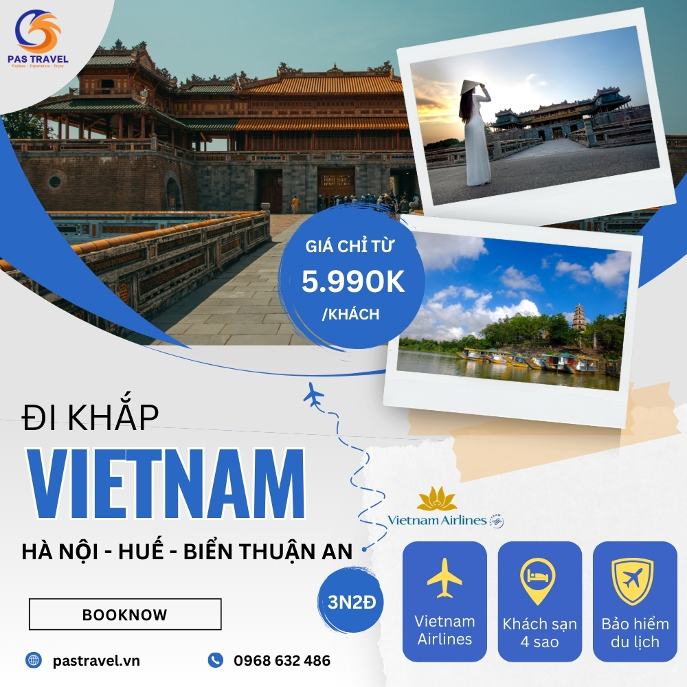 tour du lịch huế 3 ngày 2 đêm vietravel - Hình 1