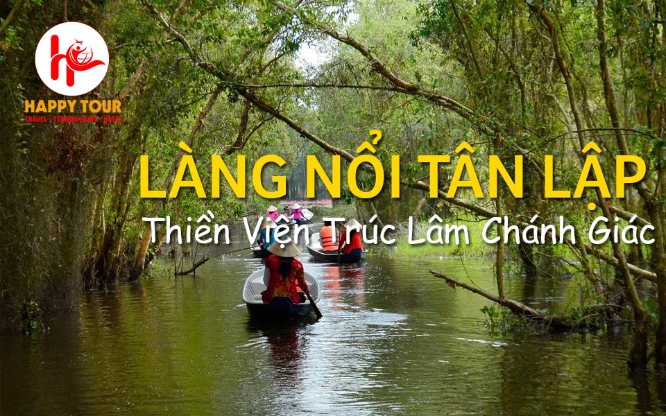 tour du lịch làng nổi tân lập 1 ngày - Hình 3