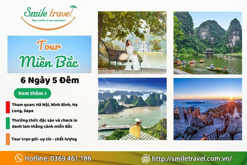 tour du lịch miền bắc 6 ngày 5 đêm - Hình 1